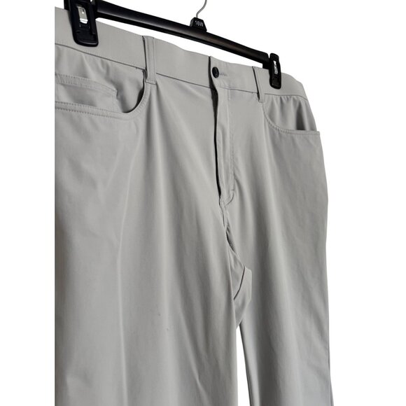 Callaway Sonora 5 Pocket Stretch Size W38/L32 Golf Pant $98 Light Gray NWOT - Picture 5 of 9